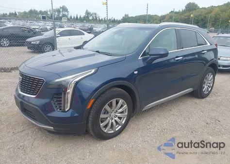 2020 Cadillac Xt4 Awd Premium Luxury из США, поврежденный, VIN 1GYFZDR45LF016848